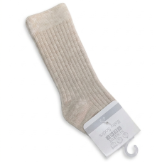BW-61-2243T: Baby 3/4 Length Socks - Taupe